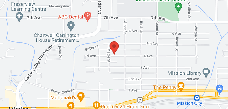 map of 32855 4TH AVENUE
